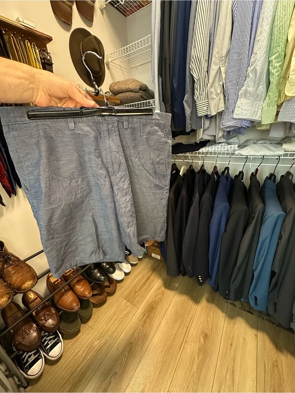 Banana Republic Blue Aiden Short